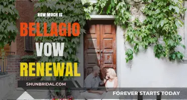 Bellagio Vow Renewal Cost: A Guide to Pricing and Packages