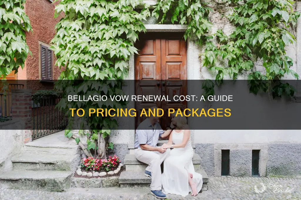 how much is bellagio vow renewal