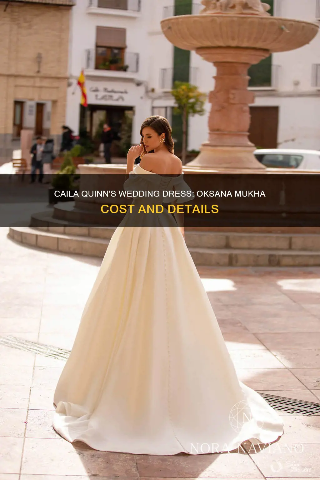 how much is caila wedding dress oksana mukha