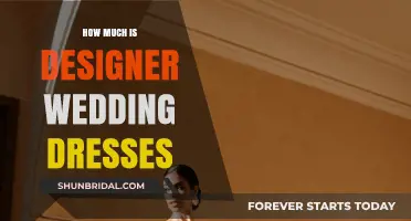 Designer Wedding Dresses: How Much Do They Cost?