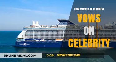 Renewing Vows on Celebrity Cruises: Cost Breakdown and Tips