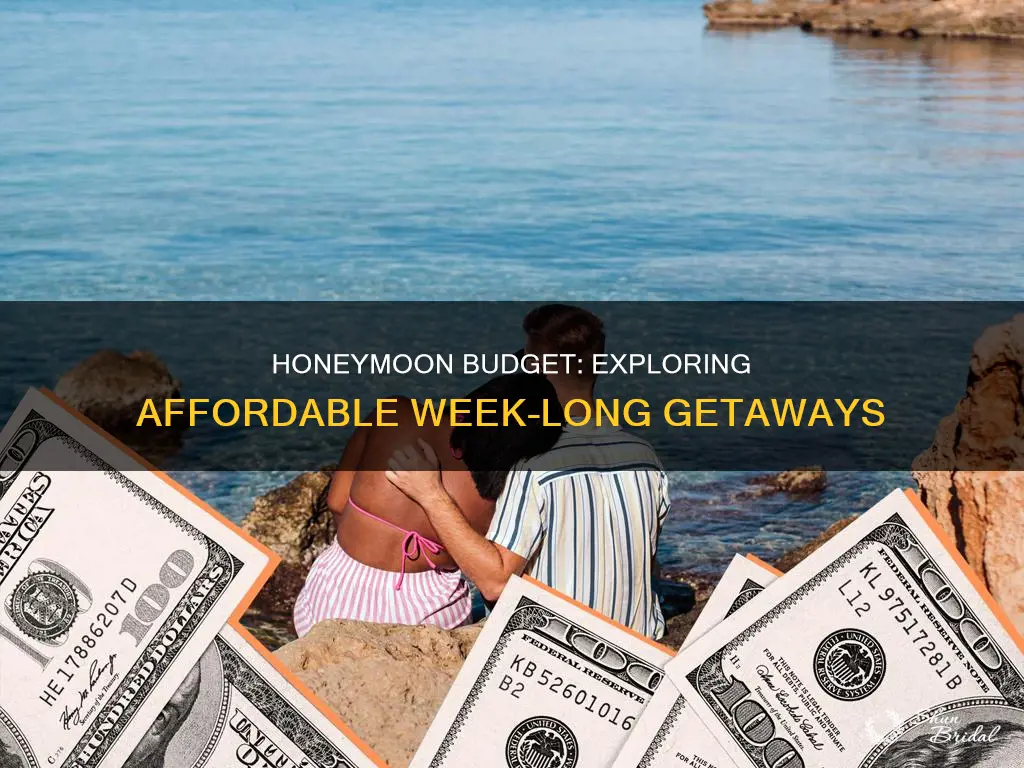 how much is normally for a honeymoon for a week