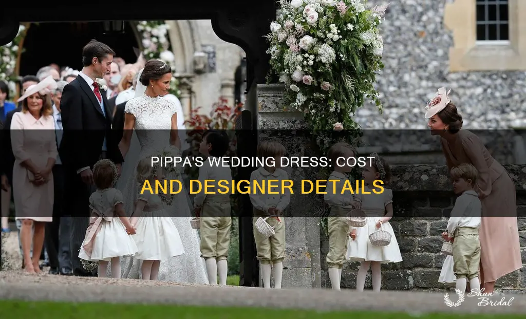 how much is pippa middleton wedding dress