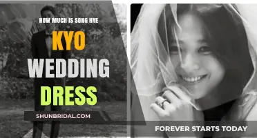 The Extravagant Price Tag of Song Hye Kyo's Wedding Dress