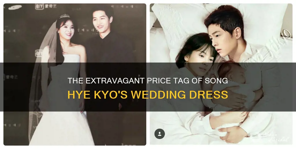 how much is song hye kyo wedding dress
