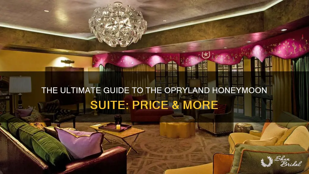 how much is the opryland honeymoon suite