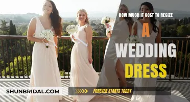 Resizing Your Wedding Dress: What's the Cost?
