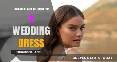 Lace for Your Wedding Gown: How Much is Enough?