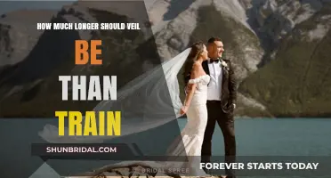 Veil vs. Train: Ideal Length Balance for Bridal Elegance