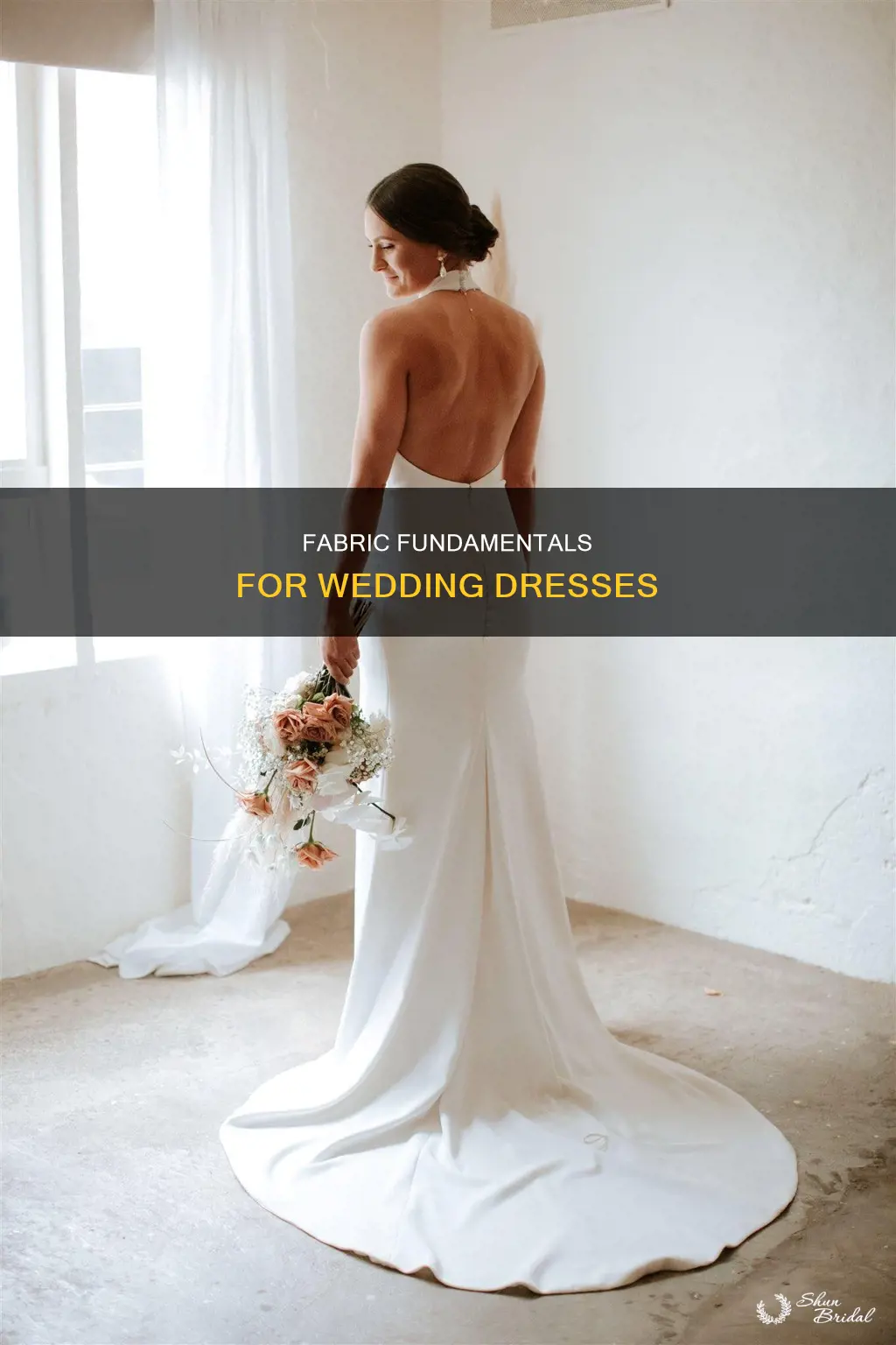 how much material for a wedding dress
