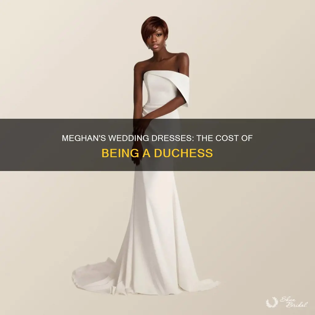 how much meghan wedding dresses