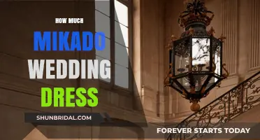 Mikado Wedding Dresses: How Much Do They Cost?