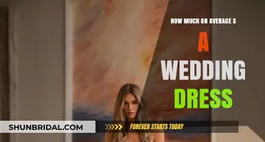 The Cost of Wedding Dresses: An Average Guide