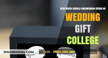 Groomsmen's Gift Budget: Navigating Wedding Presents on a College Budget