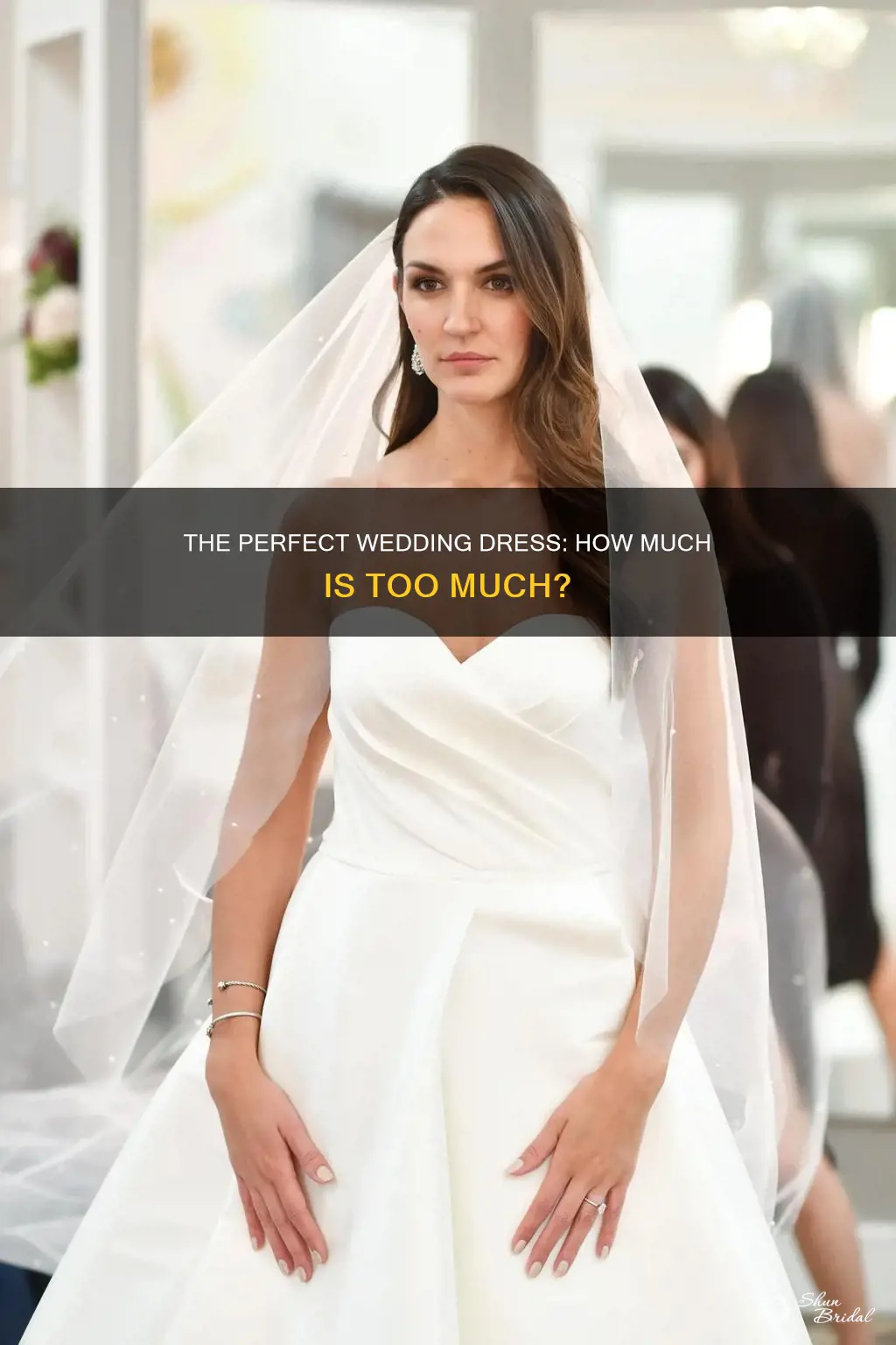 how much should you spend on a wedding dress popsugar
