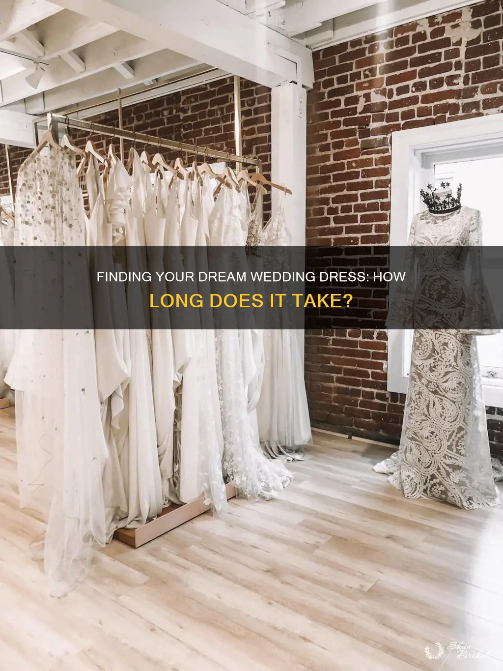 how much time to book for wedding dress shopping