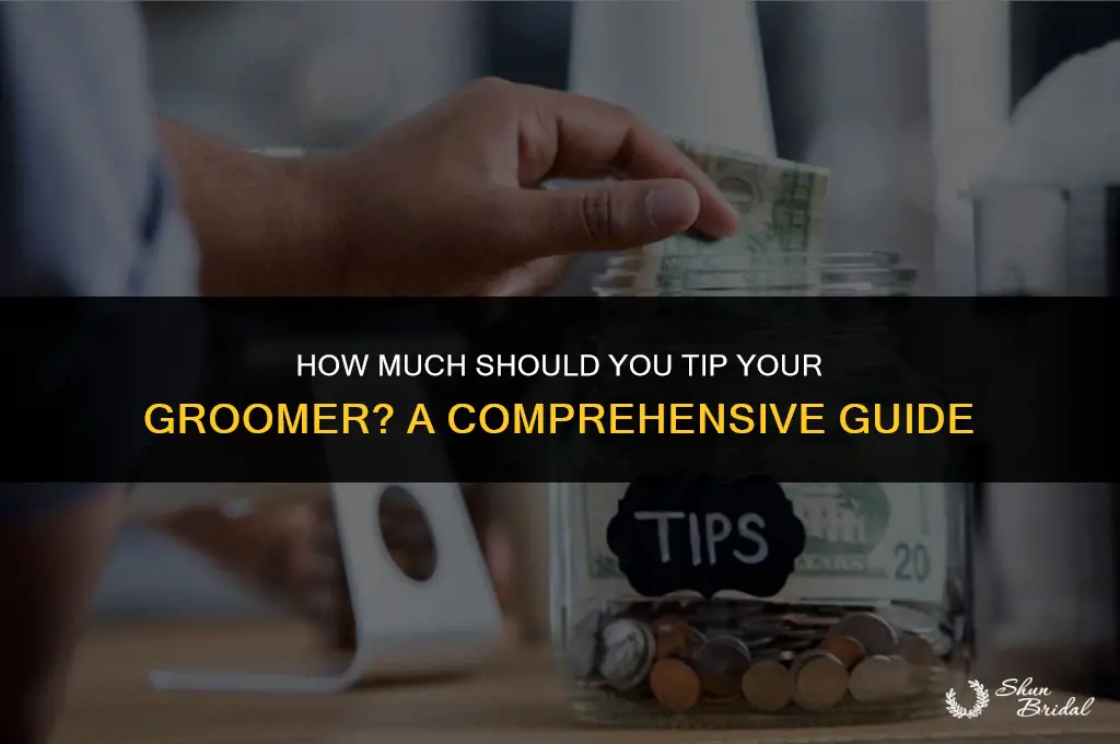 how much tip groomer
