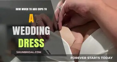 Enhancing Your Wedding Dress: Cup Adjustments Cost