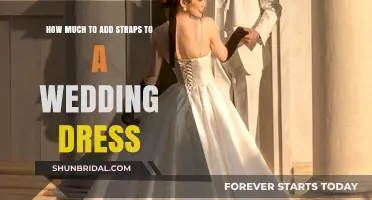 The Cost of Adding Straps to Your Wedding Dress