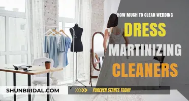 Wedding Dress Cleaning: Martinizing's Cost and Care
