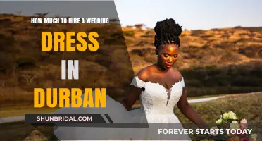 Hiring a Wedding Dress in Durban: Cost Guide