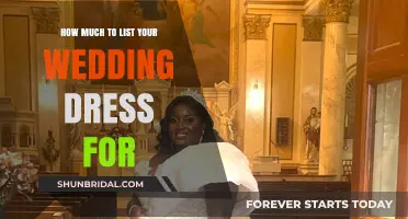 Selling Your Wedding Dress: How Much to Ask For?