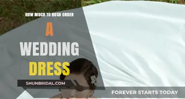 Rush Ordering a Wedding Dress: How Much Does It Cost?