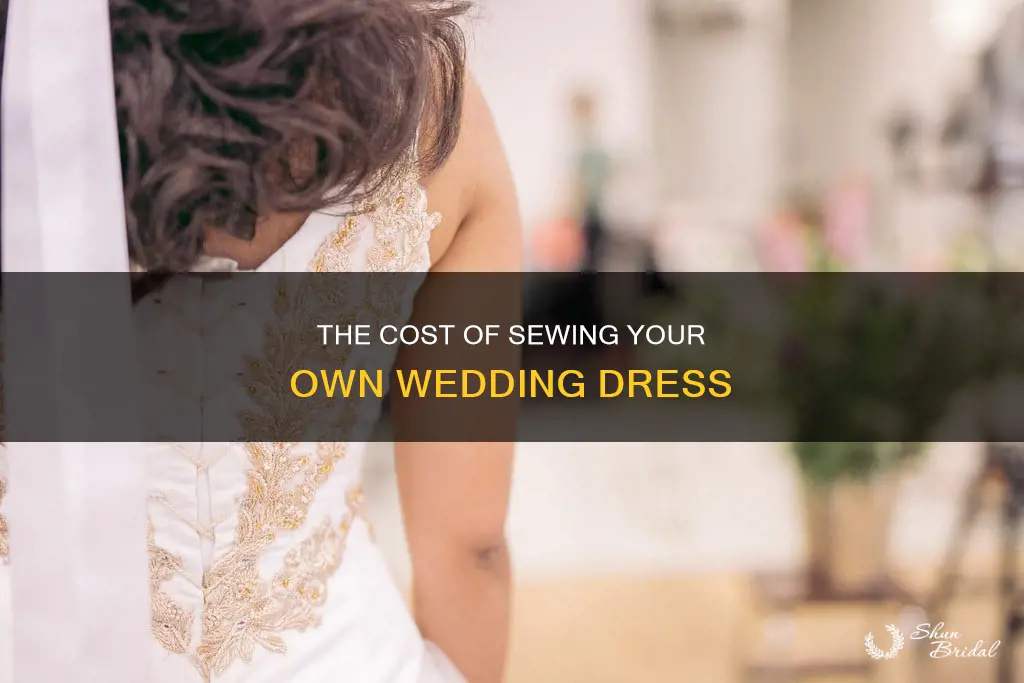 how much to sew a wedding dress