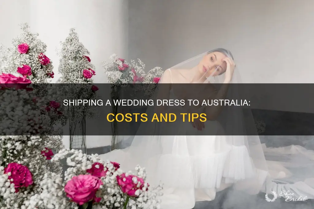 how much to ship wedding dress to australia