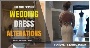 Wedding Dress Alterations: How Much to Tip?