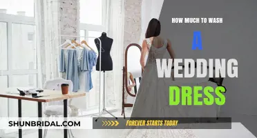 The Cost of Wedding Dress Cleaning and Preservation