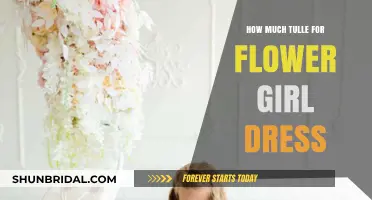 Perfect Tulle Amount for a Flower Girl Dress: A Guide