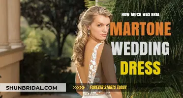 Bria Martone's Wedding Dress: Cost and Designer Details