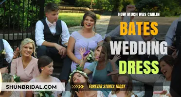 Carlin Bates' Wedding Dress: The Cost and Design Details