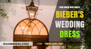 Hailey Bieber's Wedding Dress: Cost and Designer Details