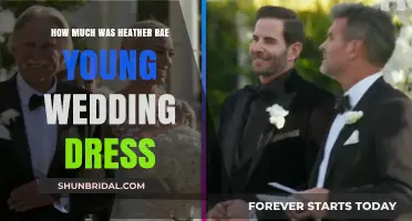Heather Rae Young's Wedding Dress: The Cost and Design