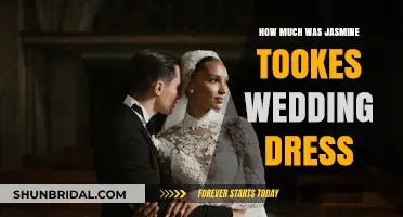 Jasmine Tookes' Wedding Dress: The Cost of a Dream