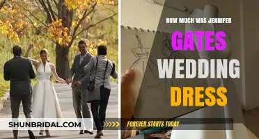 Gates' Wedding Dress: Cost and Design Details