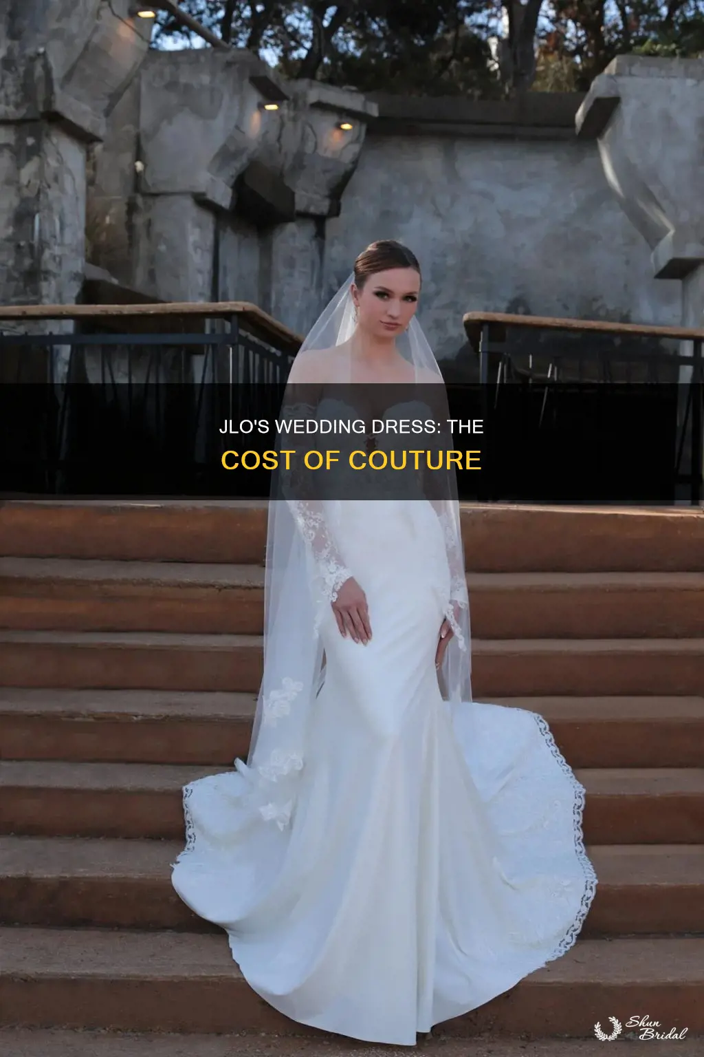 how much was jlo wedding dress