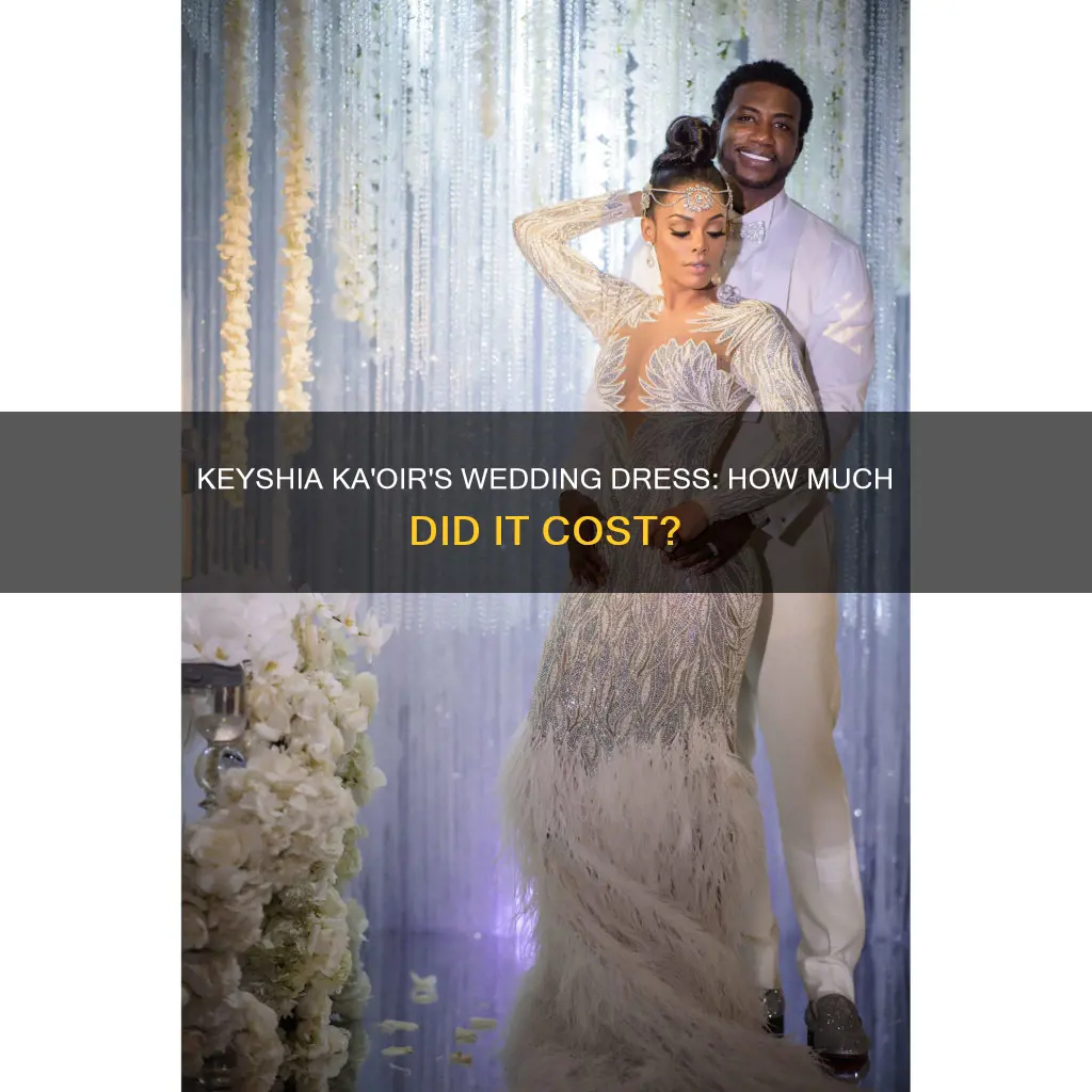 how much was keyshia ka oir wedding dress