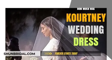 Kourtney's Wedding Dress: The Cost of Couture