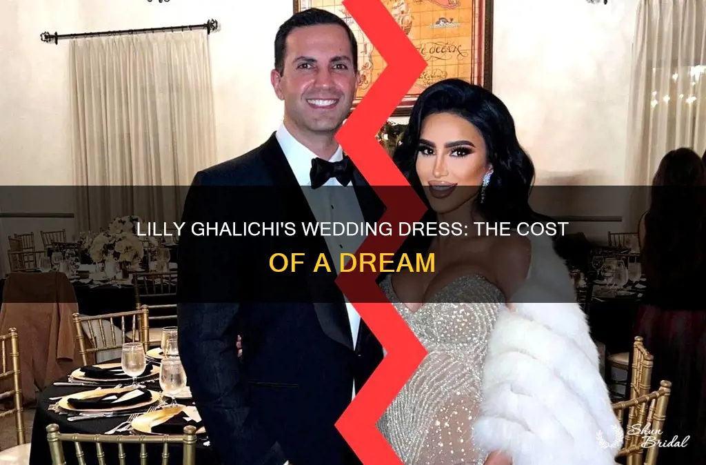 how much was lilly ghalichi wedding dress