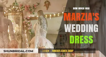 Marzia's Wedding Dress: The Cost and Design Details