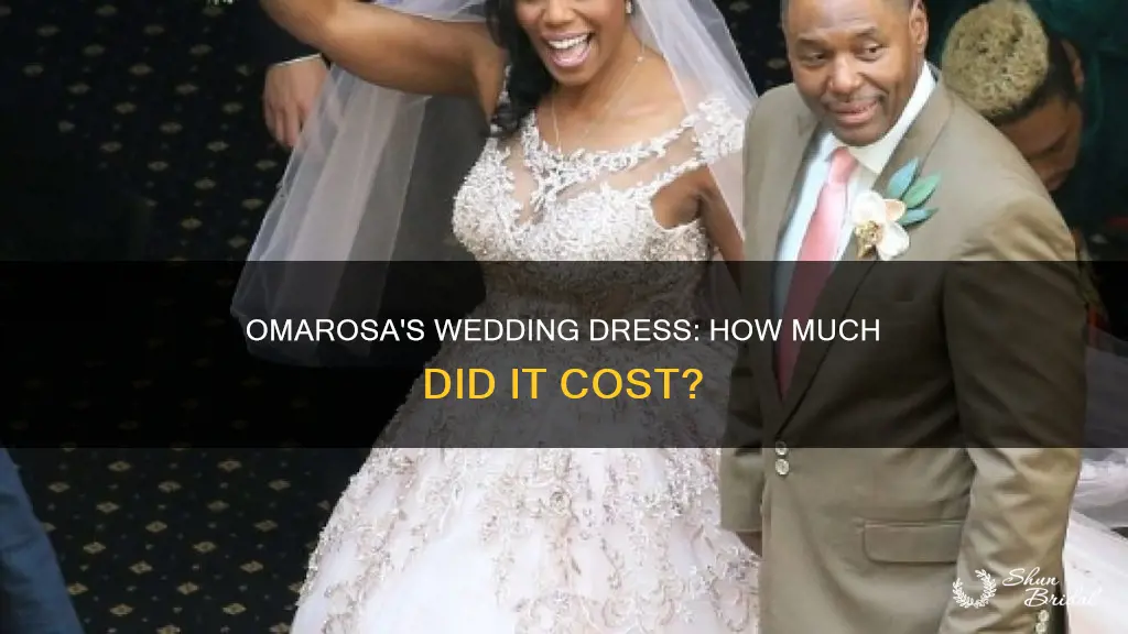how much was omarosa wedding dress