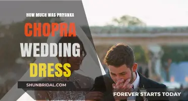 Priyanka Chopra's Wedding Dress: The Cost of Couture
