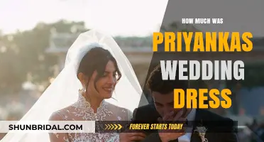 Priyanka's Wedding Dress: The Cost of Couture