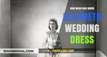 The Cost of Queen Elizabeth's Wedding Dress