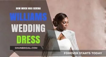 Serena Williams' Wedding Dress: Cost and Design Details