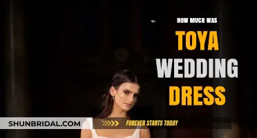 Toya's Wedding Dress: How Much Did It Cost?