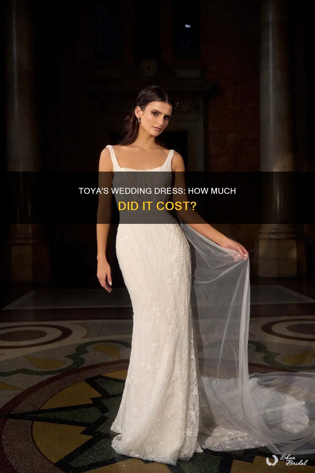 how much was toya wedding dress